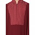 Indo Classic kaftan for kids- Maroon